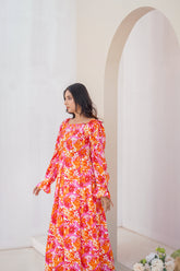SUNSET BLOOM MAXI